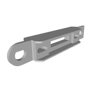 447945115 | Leiste / Schiene für Schlussleuchte (Audi 80 / 100 / 200)